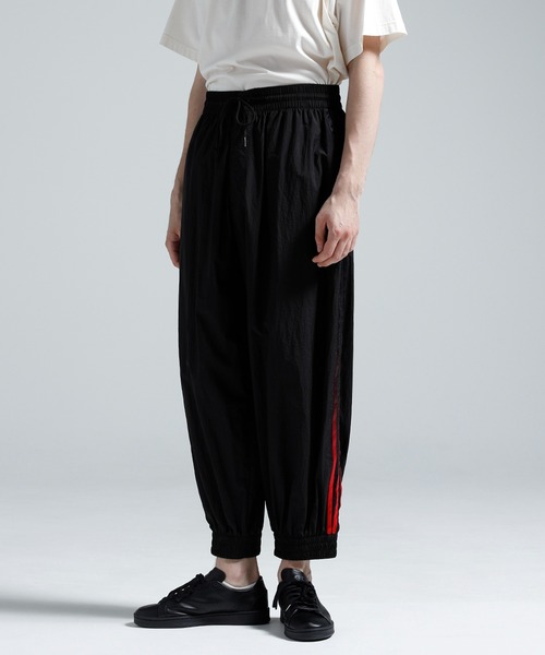 Y-3 パンツ GRADIENT 3 STRIPES NYLON TRACK PANTS メンズ : ZOZOTOWN