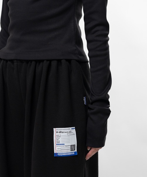 in・stru（men-tal）. tシャツ Cotton Rib Long Sleeve T-shirt
