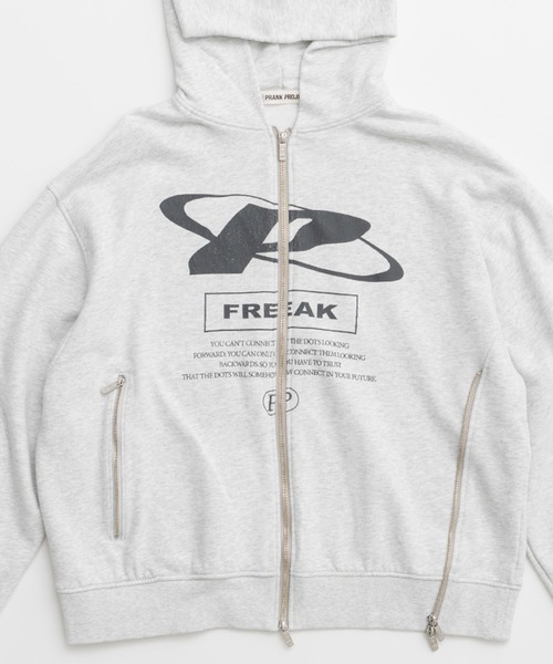 PRANK PROJECT（プランクプロジェクト） ジップアップパーカー FREE 