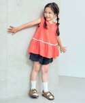 キャミソール 肌着 レースフリルキャミ キッズ...の詳細画像5