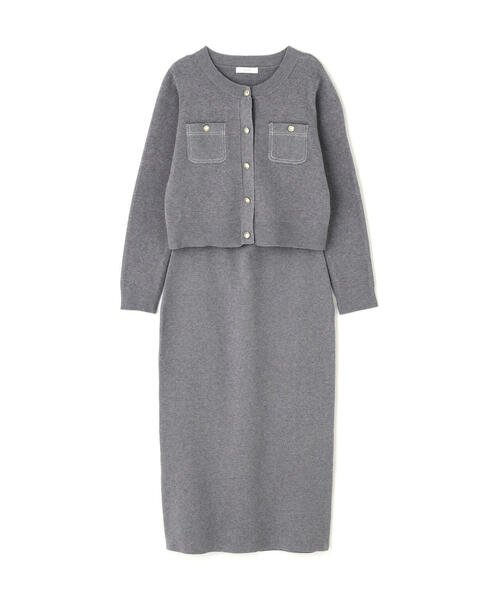 「PROPORTION BODY DRESSING」 セットアップ SMALL ネイビー レディース_画像8