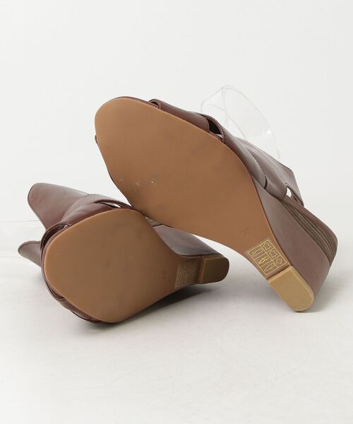 「Jeffrey Campbell」 ヒールサンダル 39 ブラウン レディース_画像3