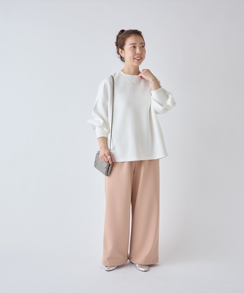 「BEARDSLEY」 パンツ L ベージュ レディース_画像4