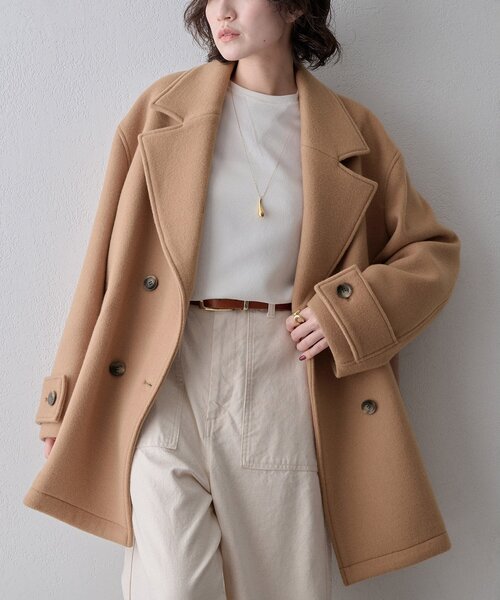THE PAUSE ピーコート pコート 「WEB限定カラーあり」「THE PAUSE」二