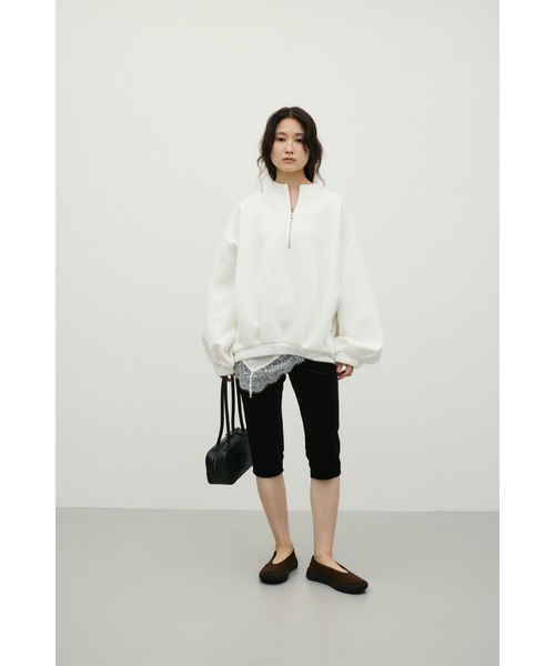 トレーナー スウェット フロントジップダンボールスウェット レディース | STYLEMIXER | 15