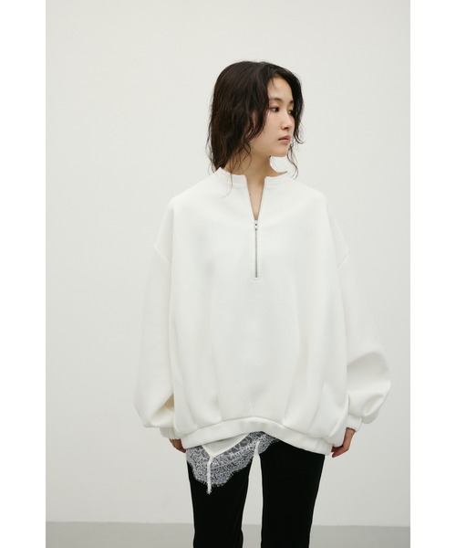 トレーナー スウェット フロントジップダンボールスウェット レディース | STYLEMIXER | 17