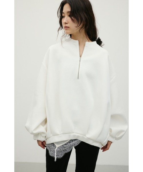 トレーナー スウェット フロントジップダンボールスウェット レディース | STYLEMIXER | 18