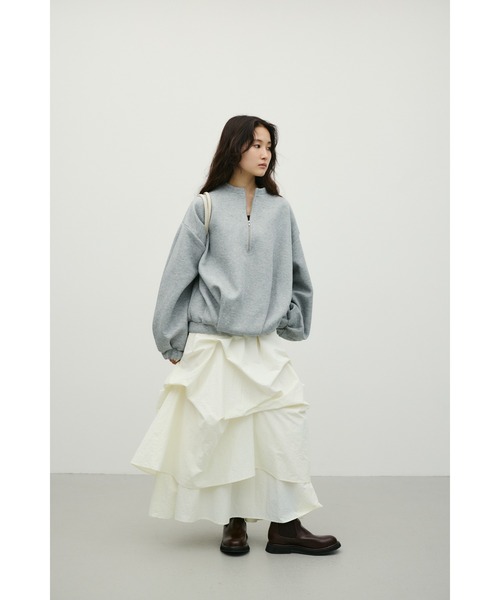 トレーナー スウェット フロントジップダンボールスウェット レディース | STYLEMIXER | 04