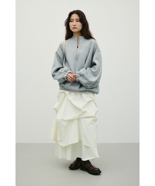 トレーナー スウェット フロントジップダンボールスウェット レディース | STYLEMIXER | 05