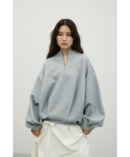 トレーナー スウェット フロントジップダンボールスウェット レディース | STYLEMIXER | 07