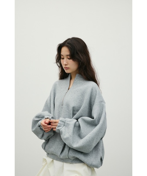 トレーナー スウェット フロントジップダンボールスウェット レディース | STYLEMIXER | 08