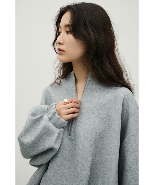 トレーナー スウェット フロントジップダンボールスウェット レディース | STYLEMIXER | 12