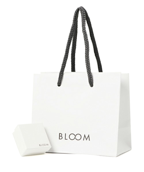 ネックレス K10 ホワイトゴールド キュービックジルコニア ネックレス BLOOM/ブルーム レディース_12