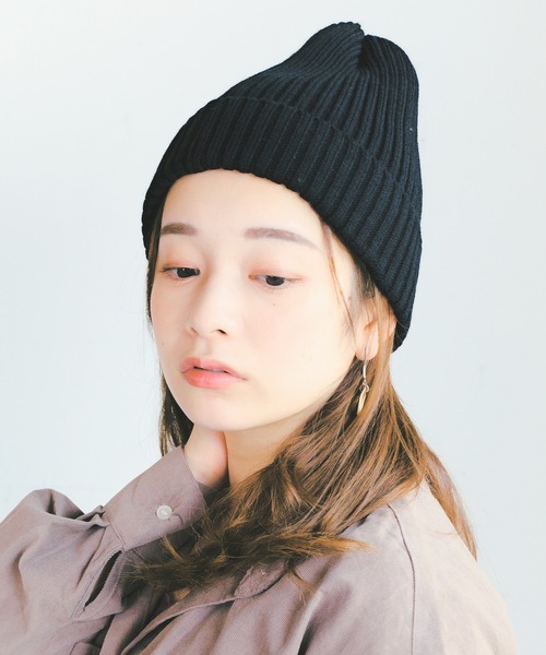 14+（イチヨンプラス） ニット帽 ニットキャップ リブニット帽
