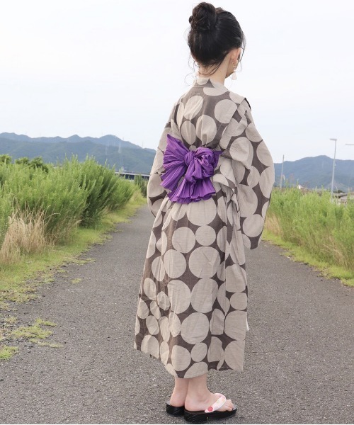 お洒落 浴衣 Kids ラクラク浴衣 発売モデル
