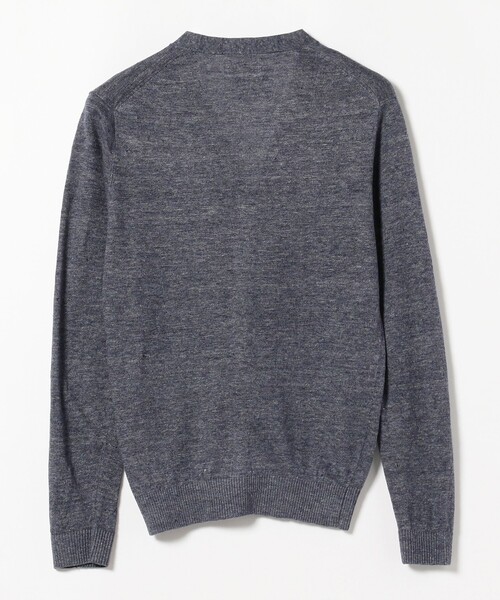 ビームスプラス リネン100% カーディガン ニット Lサイズ BEAMS PLUS（ビームス プラス）Cardigan Linen（トップス