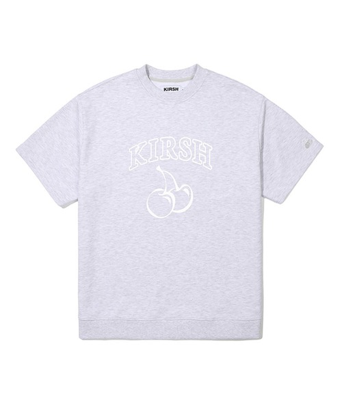 KIRSH アーチロゴ チェリー スウェットシャツトレーナー tシャツ KIRSH ARCH LOGO CHERRY SHORT SLEEVE SWEAT キルシー