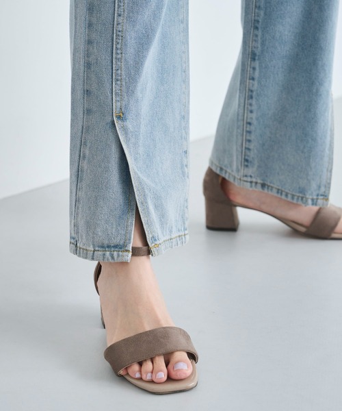 ジーンズ デニム デニムパンツ 「XS〜Lサイズ展開」ハイウエスト