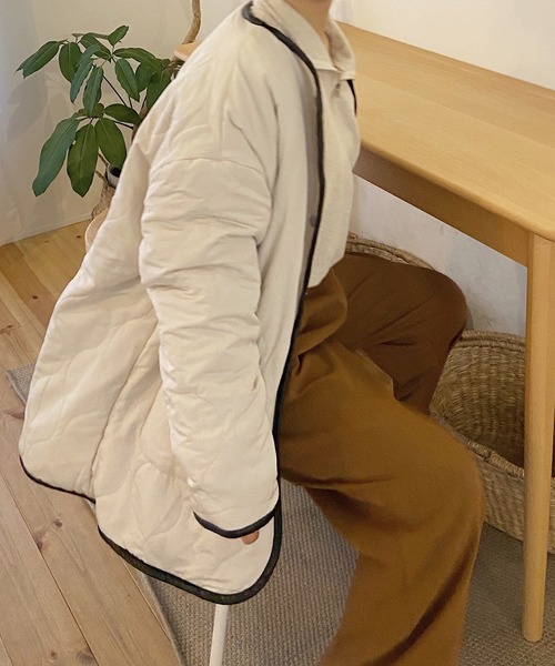 shopnikoniko（ショップにこにこ） ジャケット ノーカラージャケット