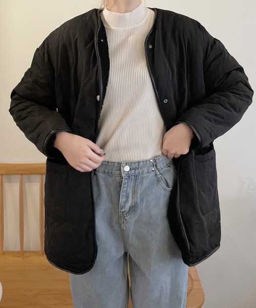 shopnikoniko（ショップにこにこ） ジャケット ノーカラージャケット