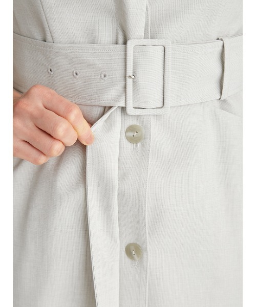 ワンピース 太ベルト付きワンピース 