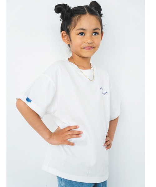 ALEXIA STAM（アリシアスタン） tシャツ BABY ALEXIA Embroidery Logo