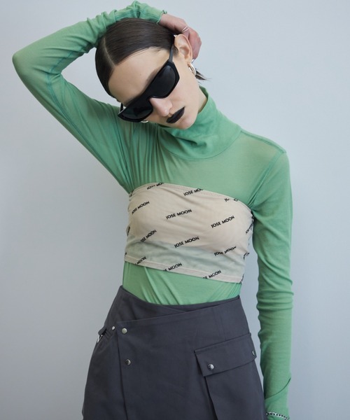 JOSE MOON（ジョゼムーン） tシャツ SHEER TIGHT TOPS/シアータイト