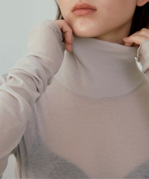 JOSE MOON tシャツ SHEER TIGHT TOPS/シアータイトトップス