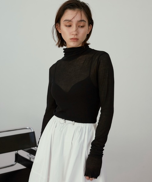 tシャツ SHEER TIGHT TOPS/シアータイトトップス レディース JOSE MOON tシャツ SHEER TIGHT TOPS/シアータイトトップス