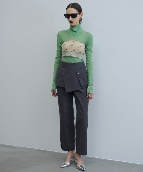 tシャツ SHEER TIGHT TOPS/シアータイトトップス レディース JOSE MOON tシャツ SHEER TIGHT TOPS/シアータイトトップス