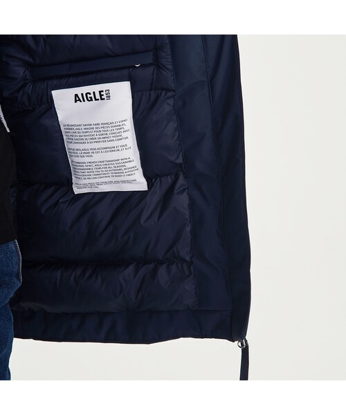AIGLE ダウンコート ダウンジャケット 透湿防水 DUPONT SORONA