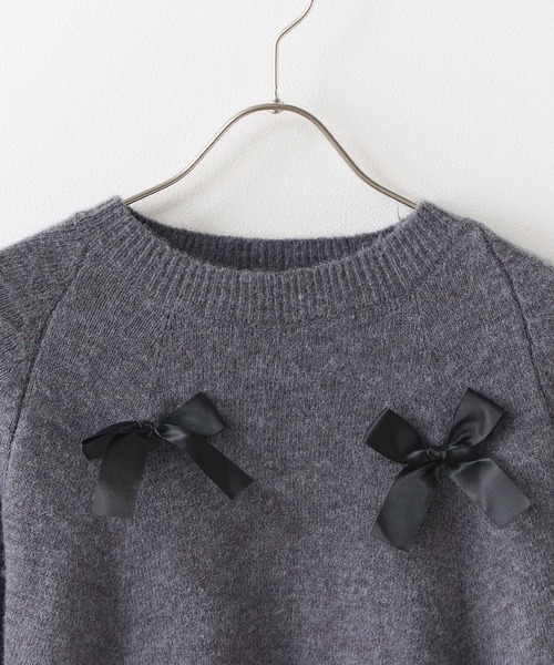 Chick ニット セーター 「元日向坂46 渡邉 美穂様着用」RIBBON CREW