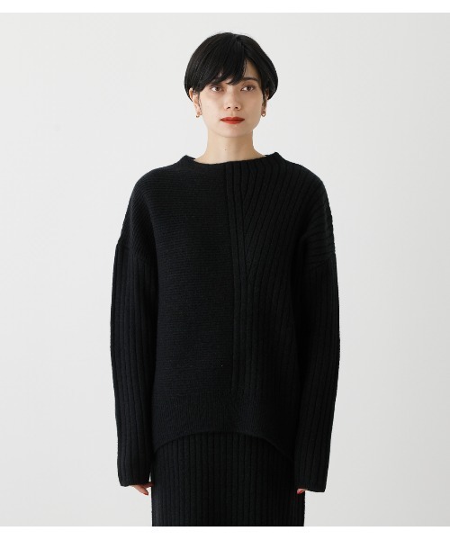 AZUL BY MOUSSY」 長袖ニット SMALL グリーン レディース : 80097437 