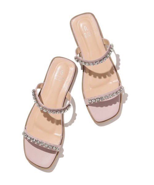 ROPE' PICNIC（ロペ ピクニック） サンダル ビジュー・パールバンド