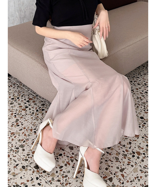 MIIA（ミーア） スカート シアーマーメイドスカート : ZOZOTOWN Yahoo