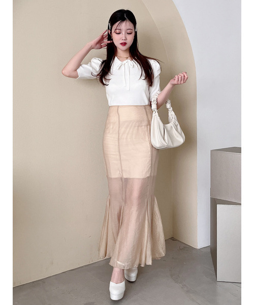 MIIA（ミーア） スカート シアーマーメイドスカート : ZOZOTOWN Yahoo