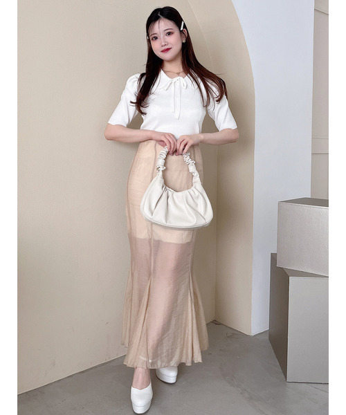 MIIA（ミーア） スカート シアーマーメイドスカート : ZOZOTOWN Yahoo