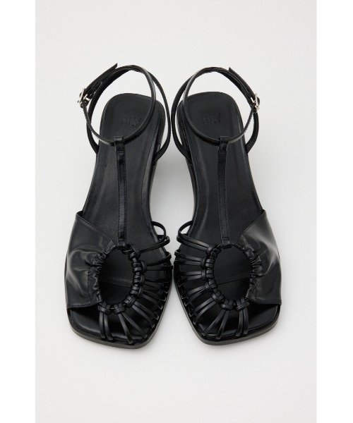 SLY 「SLY」 ヒールサンダル LARGE シルバー レディース