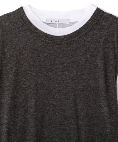 ETRE TOKYO ワンピース レイヤードタンクカットワンピース : ZOZOTOWN