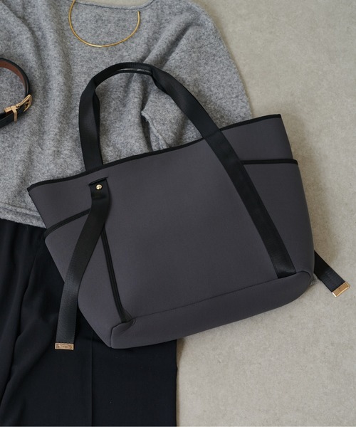 PAPILLONNER（パピヨネ） トートバッグ PAPILLONNER/WETダブルポケット