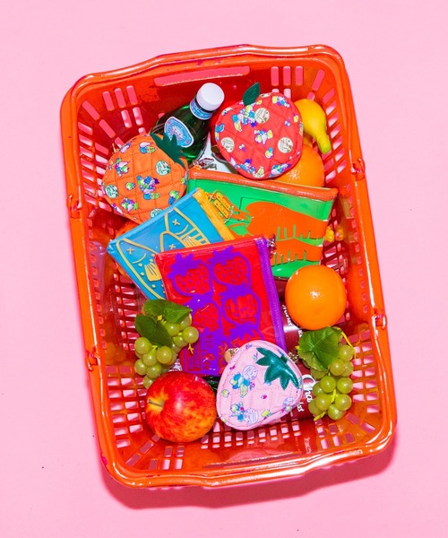 ACCOMMODE ポーチ CHAMCHAM MARKET / キルティングフルーツ