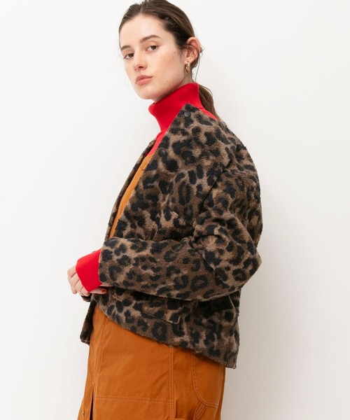 Johnbull（ジョンブル） カーディガン ボアカーディガン レディース