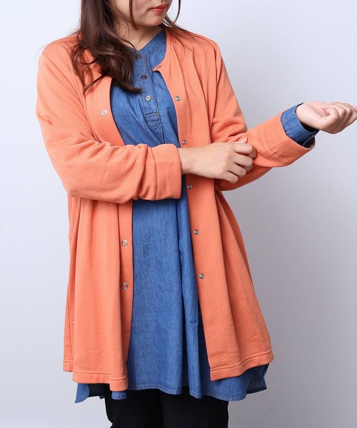 MB mint breeze(エムビーミントブリーズ) カーディガン 「L〜5L MB mint breeze(エムビーミントブリーズ) カーディガン 「L〜5L