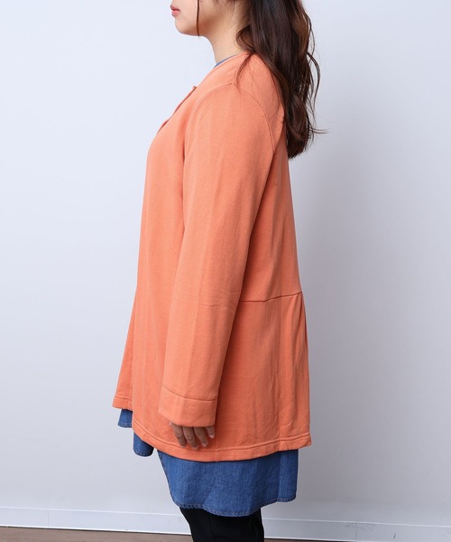 MB mint breeze（エムビーミントブリーズ） カーディガン 「L〜5L