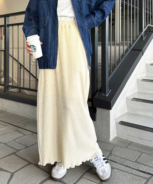 ご購入者様決定꒰BRERA DONNA꒱日本製 花柄 ベロア ロング スリットスカート 黒 ご購入者様決定꒰BRERA DONNA꒱日本製 花柄 ベロア ロング スリット