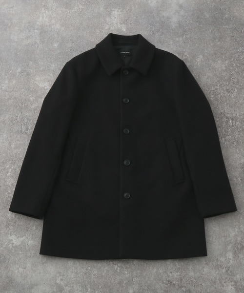 GLOBAL WORK ステンカラーコート コート 軽やかストレッチショート