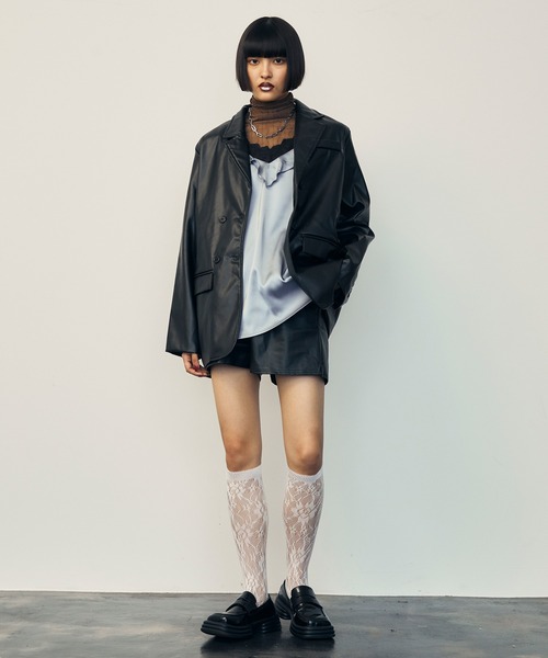 uyu. 靴下 フラワーレースハイソックス レディース : ZOZOTOWN Yahoo