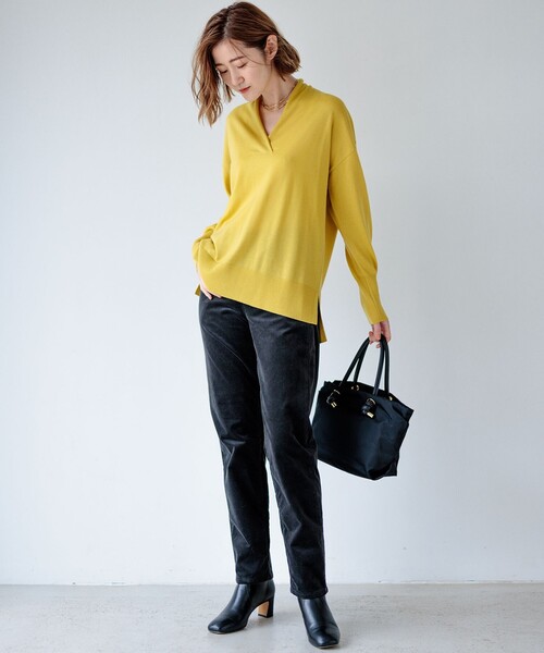 23区（ニジュウサンク） ニット セーター 「洗える」ウールテンジク V