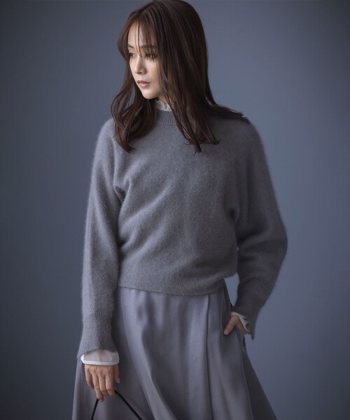 組曲（KUMIKYOKU） ニット セーター フラッフィー ファーニット