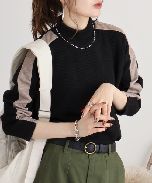 tシャツ BRODIAEA 起毛配色プルオーバー レディース tシャツ BRODIAEA 起毛配色プルオーバー レディース : ZOZOTOWN